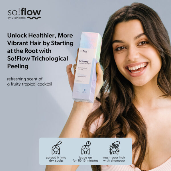 So!Flow - Peeling tricológico con función antifúngica 100ml - Imagen 2